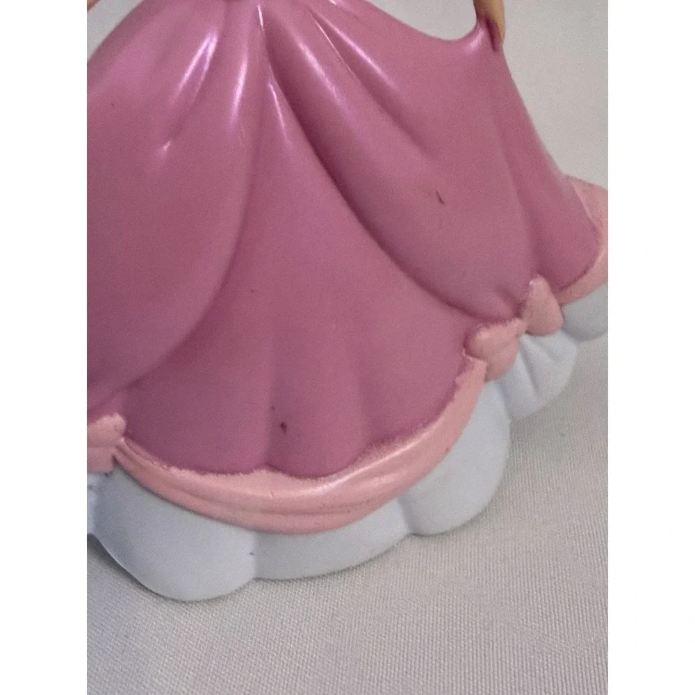 Disney Cinderella Pink Dress Play Figure or Cake Cupcake Topper Toppers 3.75